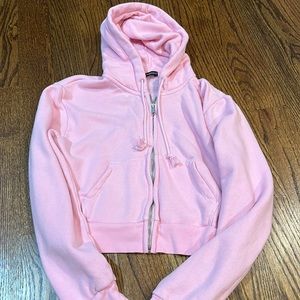 Brandy Melville pink skylar hoodie